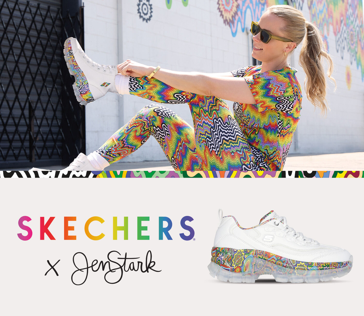 Skechers x Jen Stark